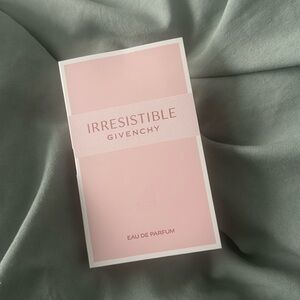 4/$15 givenchy irresistable sample